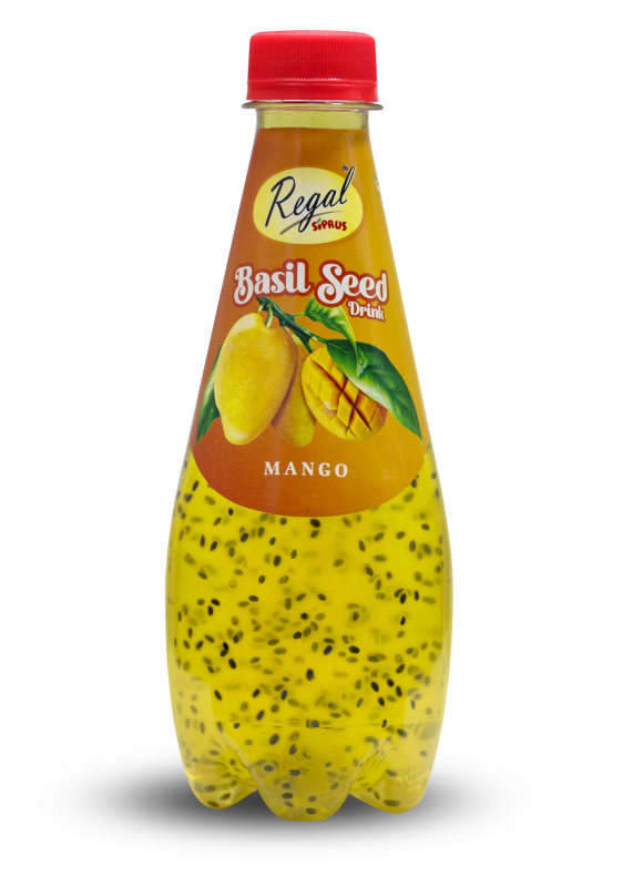 Pure Foods Company Basil Seeds Mango Juice